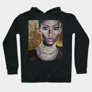 Graceful Ebony Hoodie